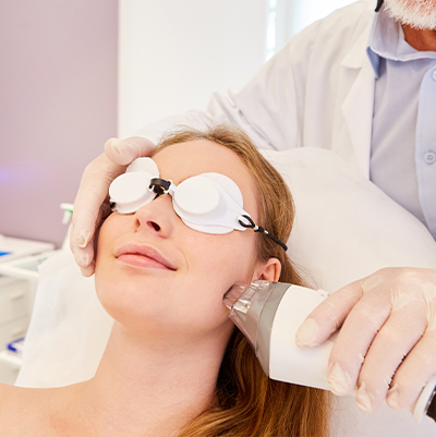 Fraxel laser skin treatment